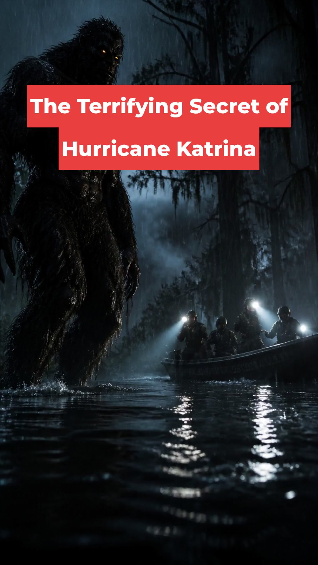 The Terrifying Secret of Hurricane Katrina