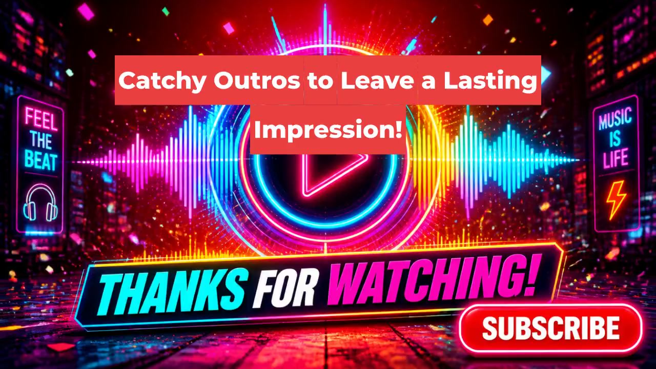 Catchy Outros to Leave a Lasting Impression!