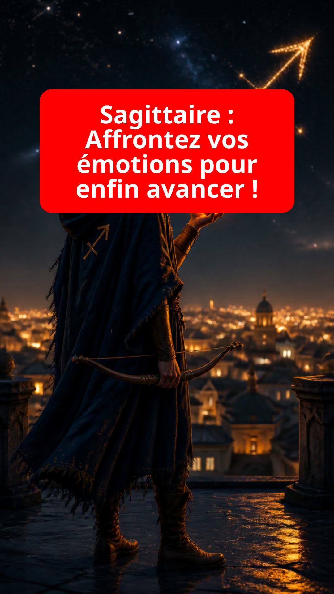 Sagittaire : Affrontez vos émotions pour enfin avancer !