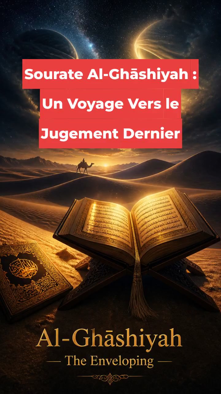 Sourate Al-Ghāshiyah : Un Voyage Vers le Jugement Dernier