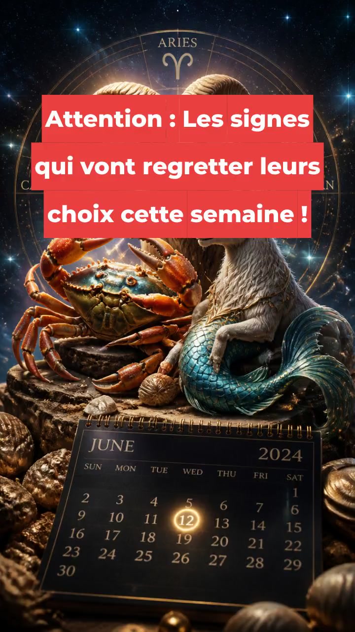 Attention : Les signes qui vont regretter leurs choix cette semaine !