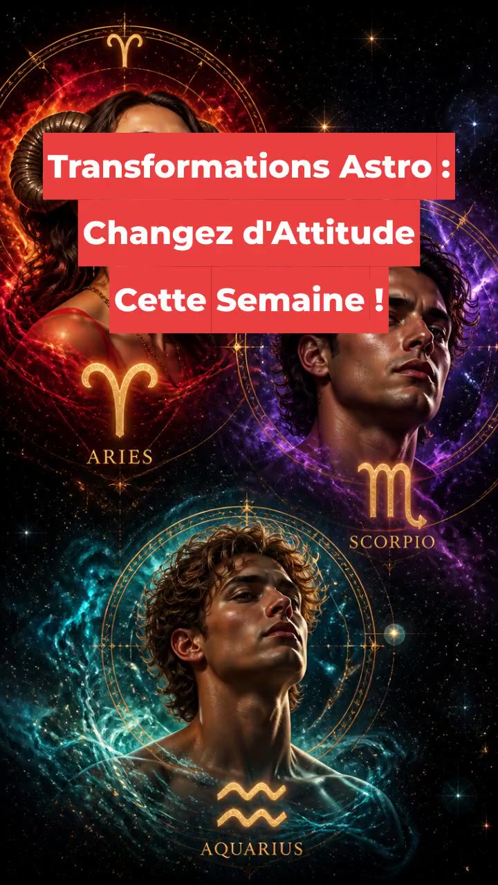 Transformations Astro : Changez d'Attitude Cette Semaine !