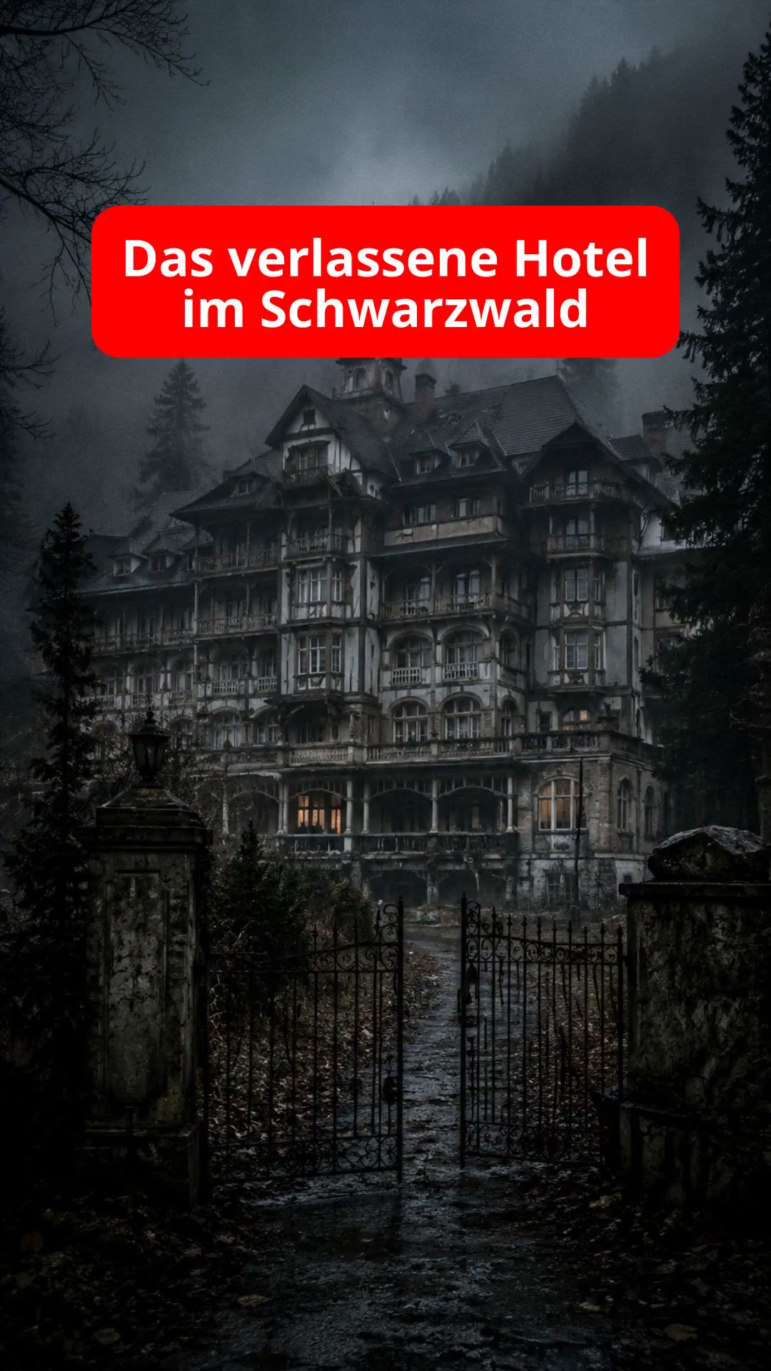 Das verlassene Hotel im Schwarzwald