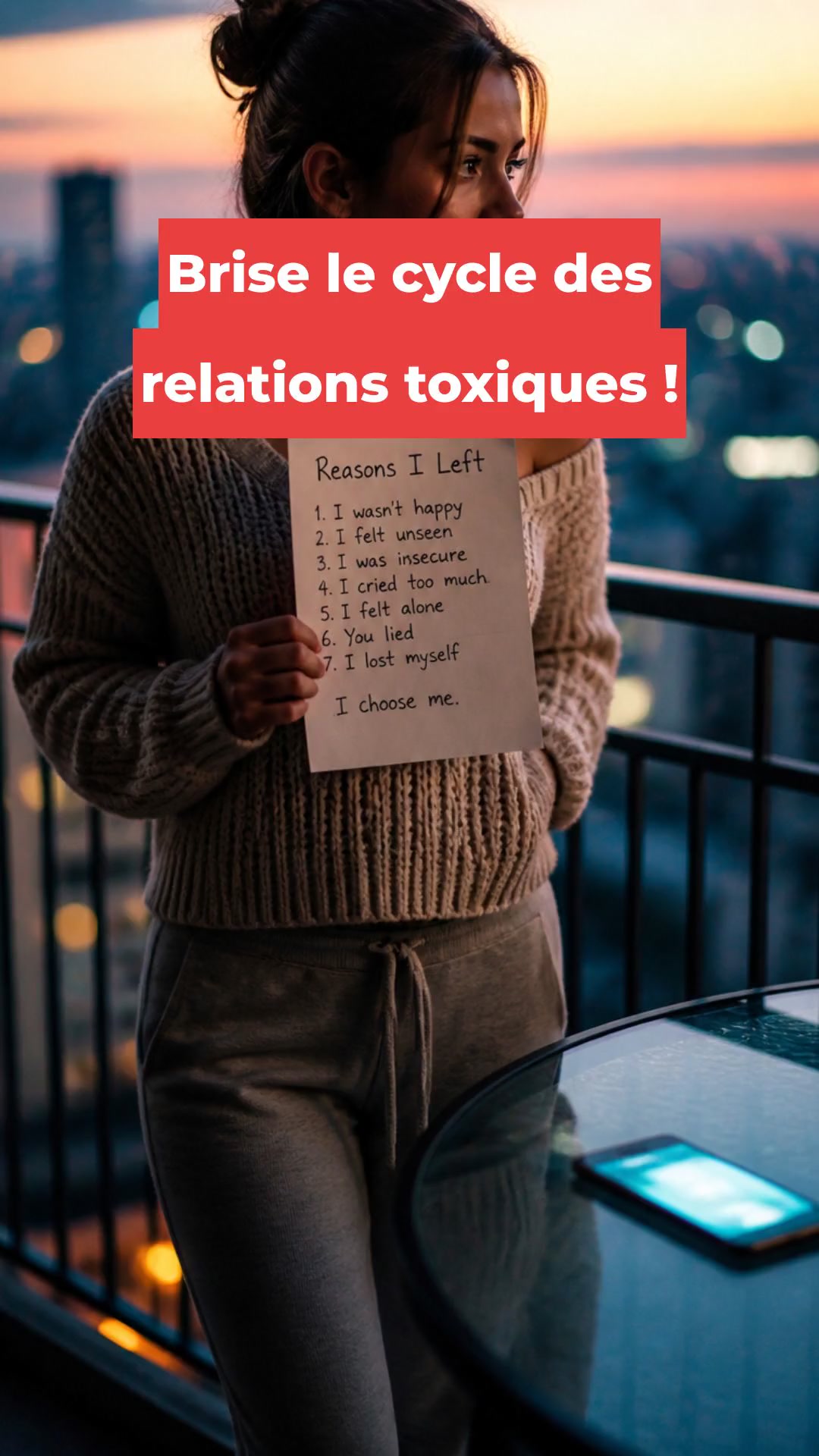 Brise le cycle des relations toxiques !