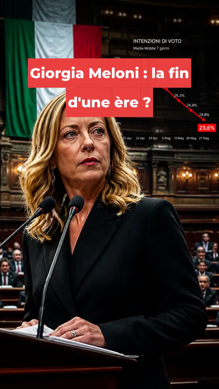 Giorgia Meloni : la fin d'une ère ?