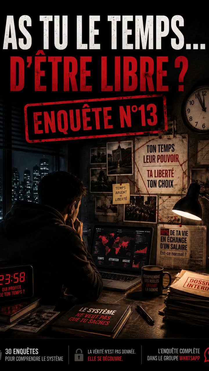 As tu le temps ? d'être libre 