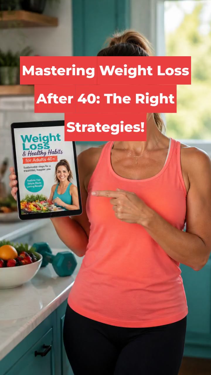 Mastering Weight Loss After 40: The Right Strategies!