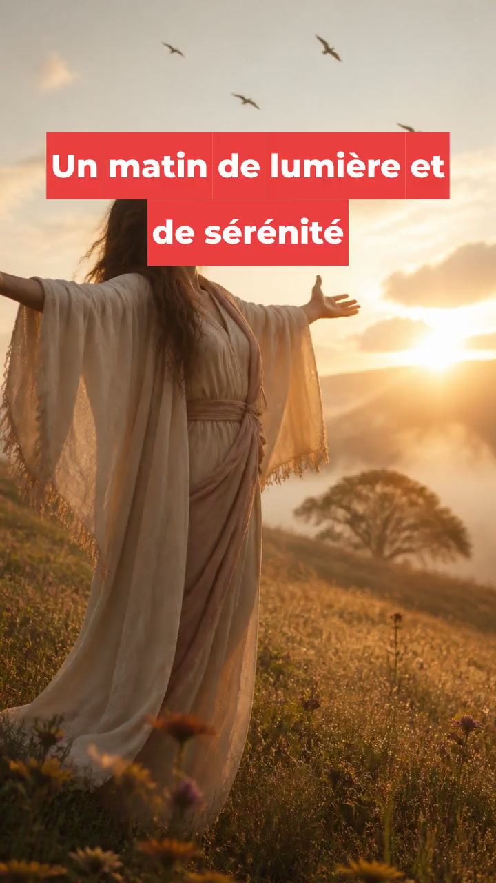 Un matin de lumière et de sérénité