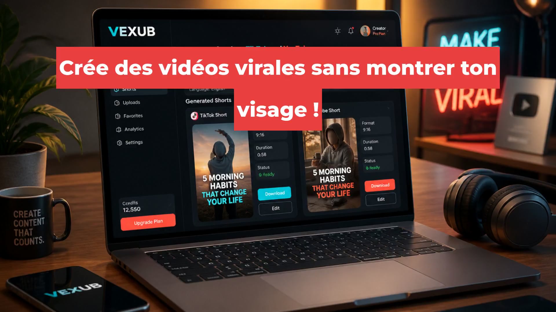 Crée des vidéos virales sans montrer ton visage !