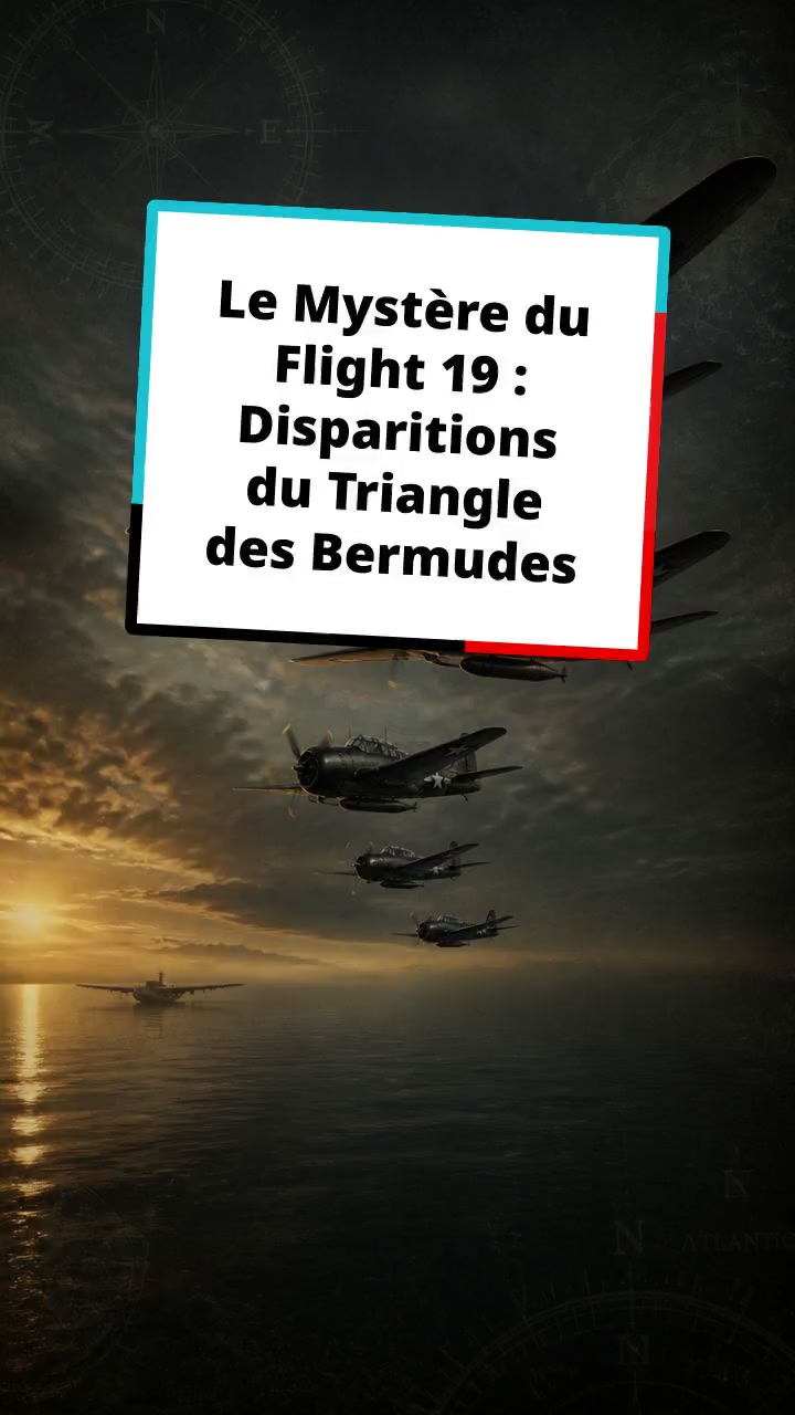 Le Mystère du Flight 19 : Disparitions du Triangle des Bermudes