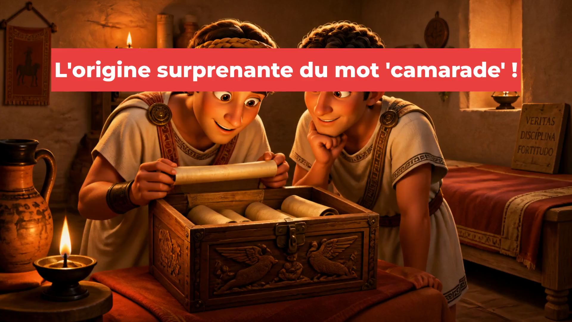 L'origine surprenante du mot 'camarade' !