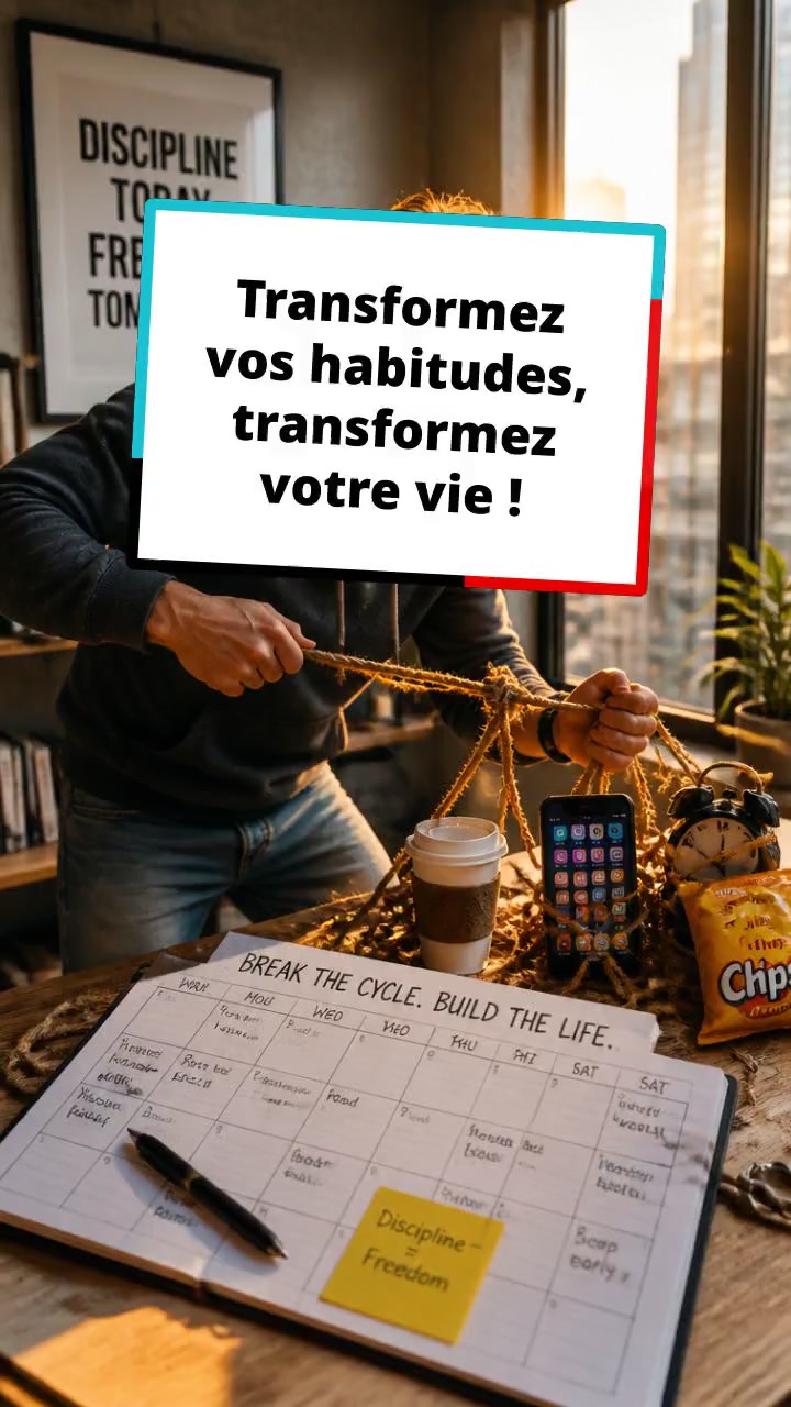 Transformez vos habitudes, transformez votre vie !