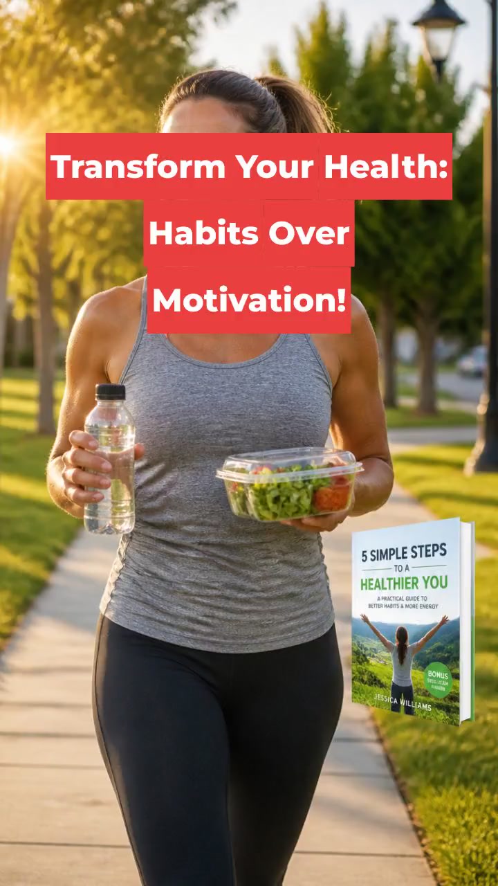 Transform Your Health: Habits Over Motivation!
