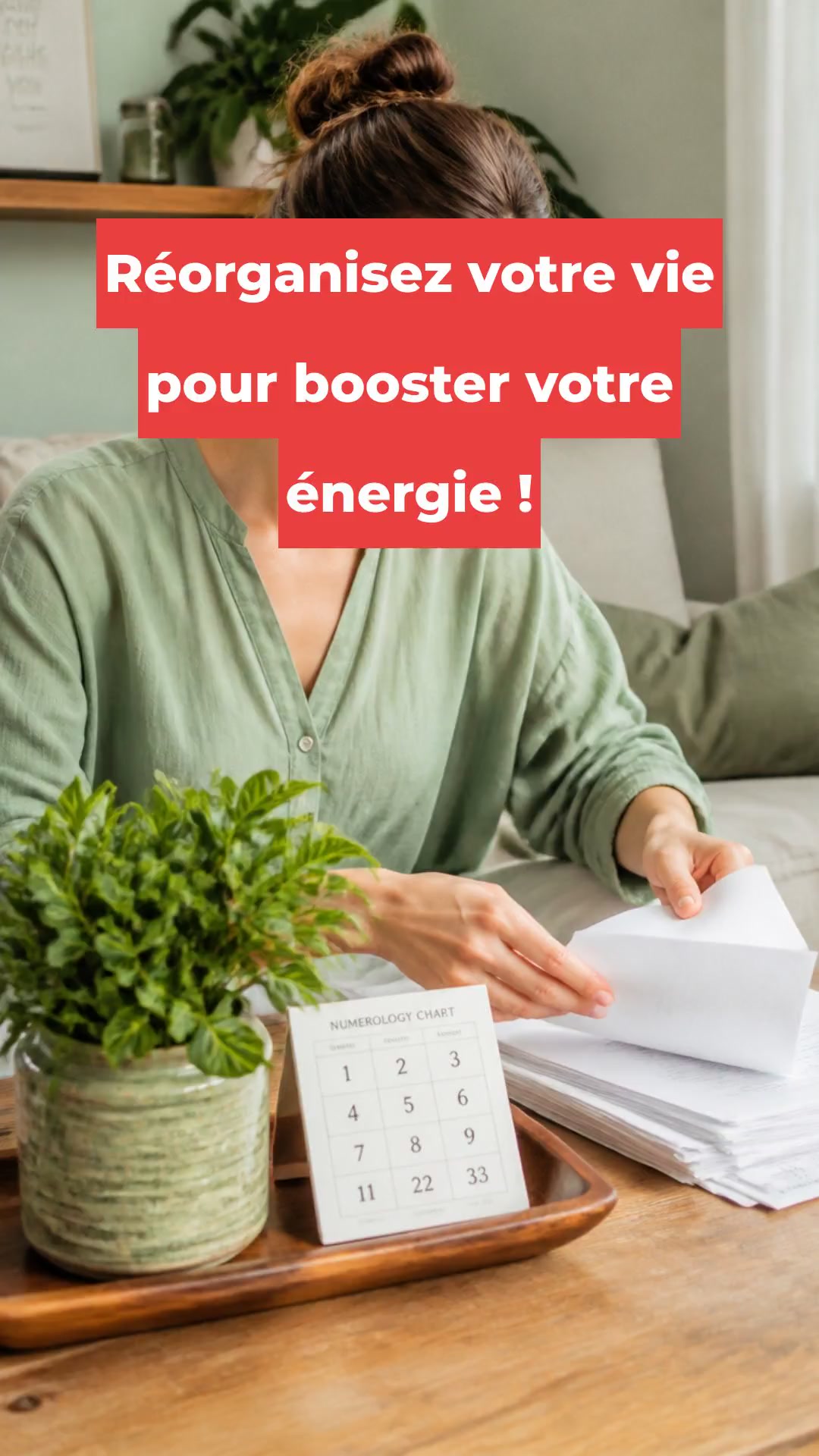 Réorganisez votre vie pour booster votre énergie !