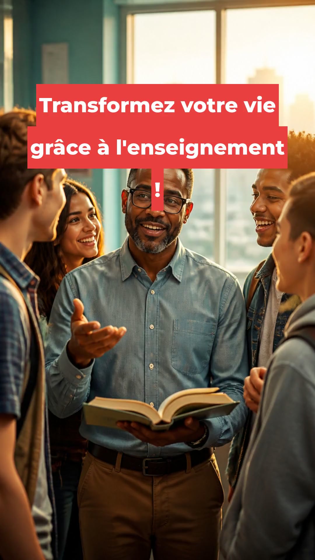 Transformez votre vie grâce à l'enseignement !
