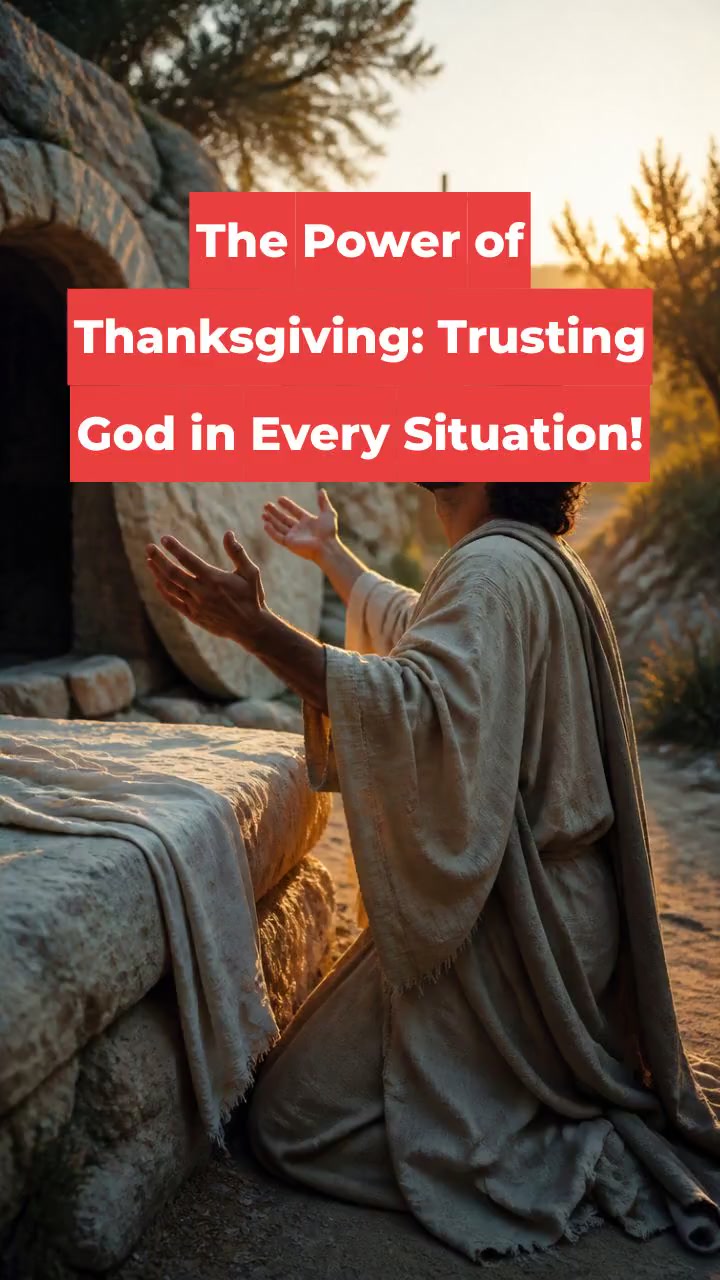 The Power of Thanksgiving: Trusting God in Every Situation!