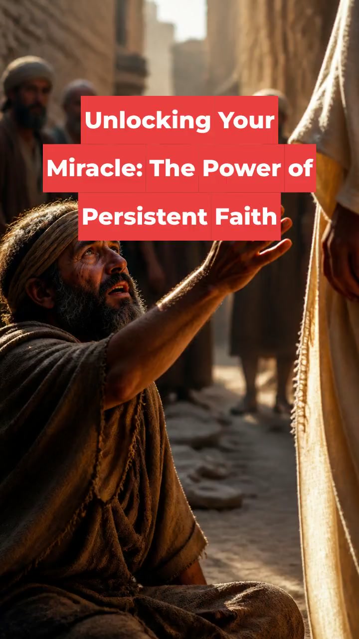 Unlocking Your Miracle: The Power of Persistent Faith