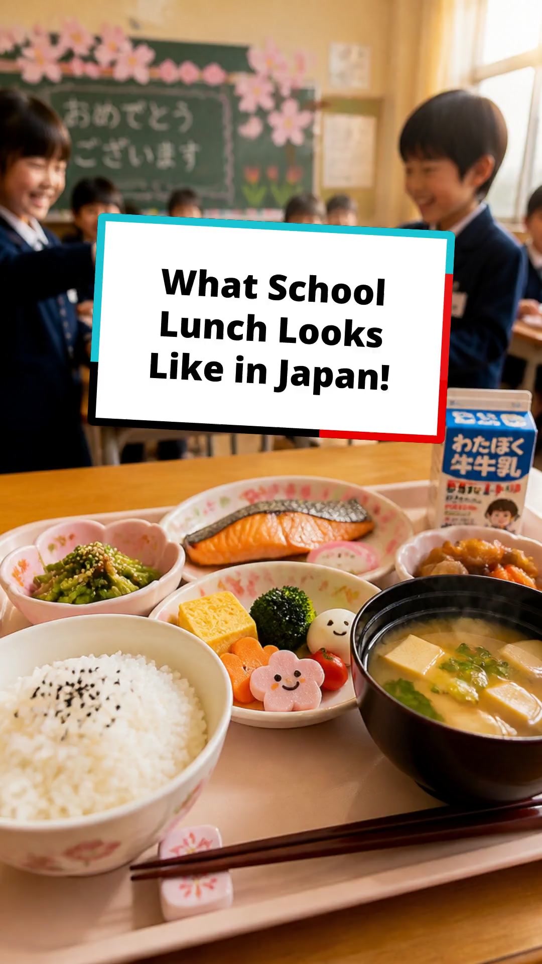 Discover the Surprising World of Japanese School Lunches!