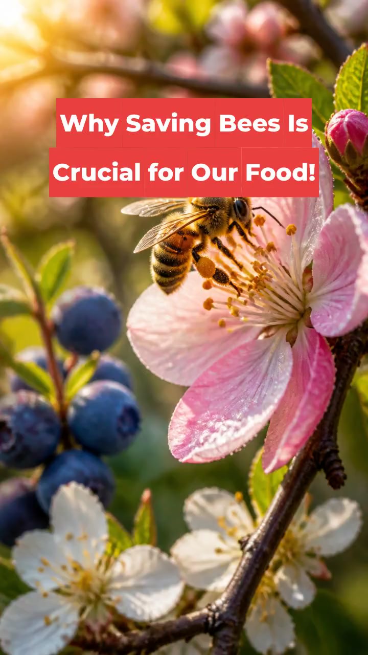 Why Saving Bees Is Crucial for Our Food!
