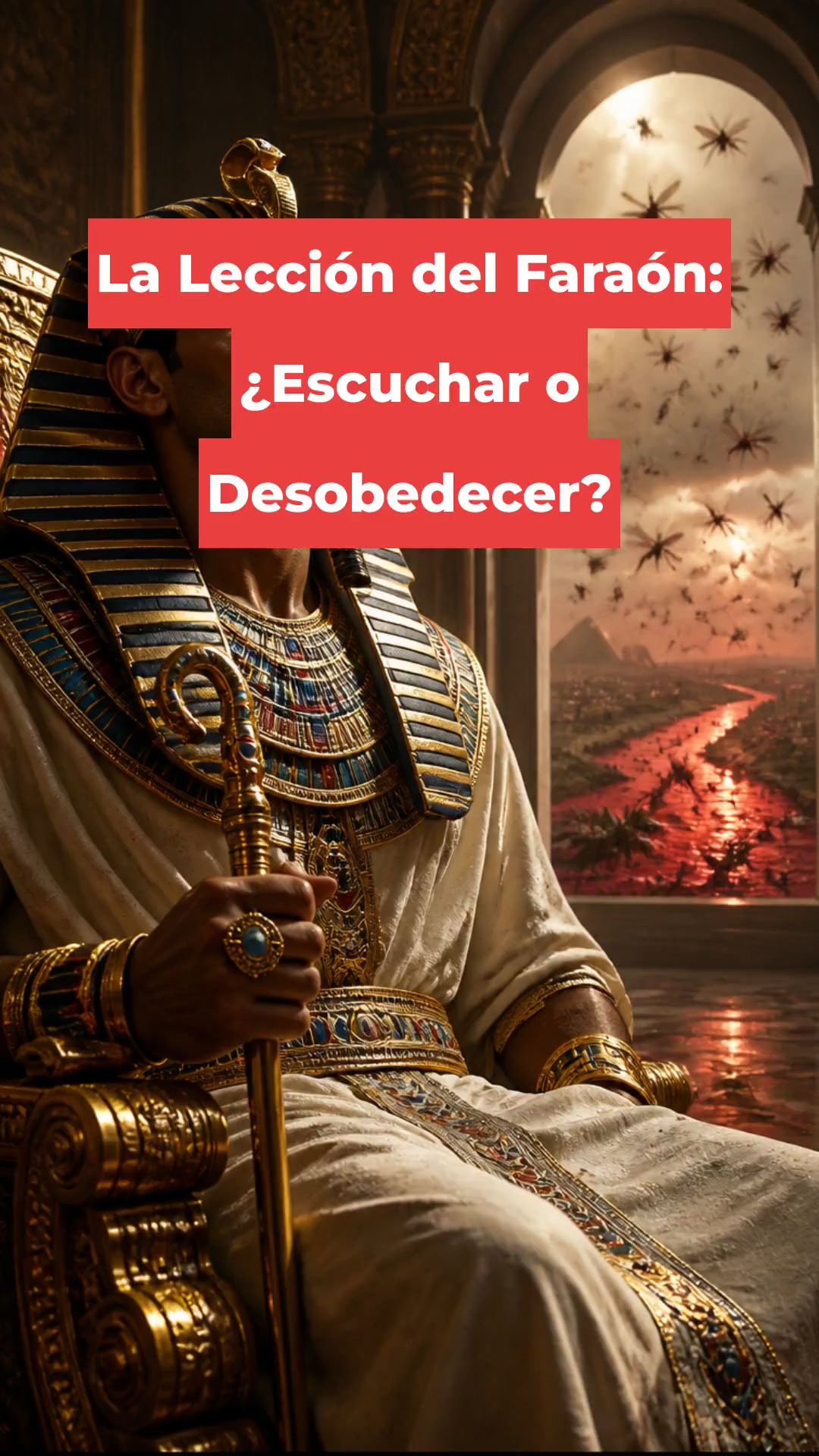La Lección del Faraón: ¿Escuchar o Desobedecer?