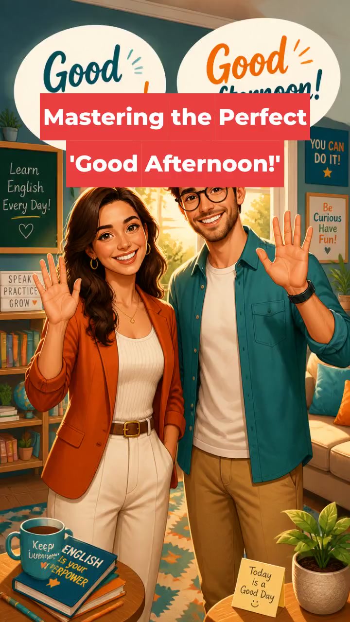 Mastering the Perfect 'Good Afternoon!'