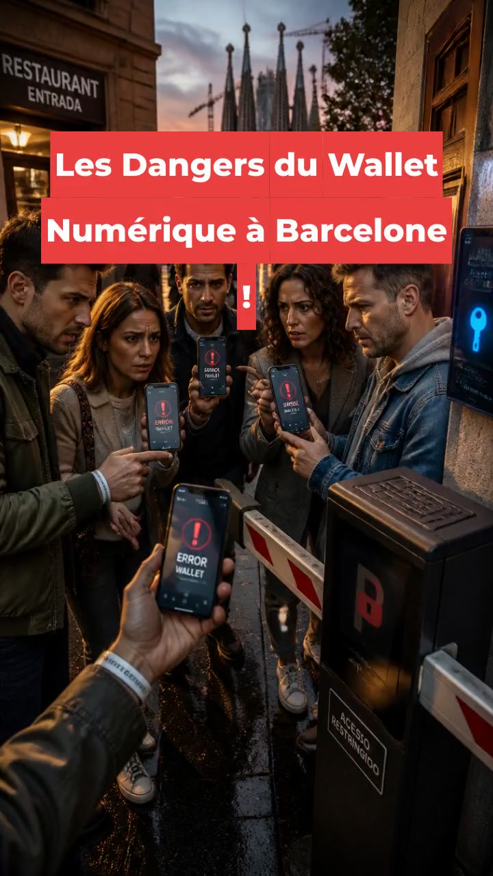 Les Dangers du Wallet Numérique à Barcelone !