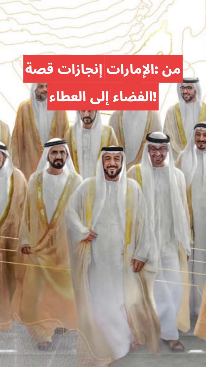 قصة إنجازات الإمارات: من العطاء إلى الفضاء!
