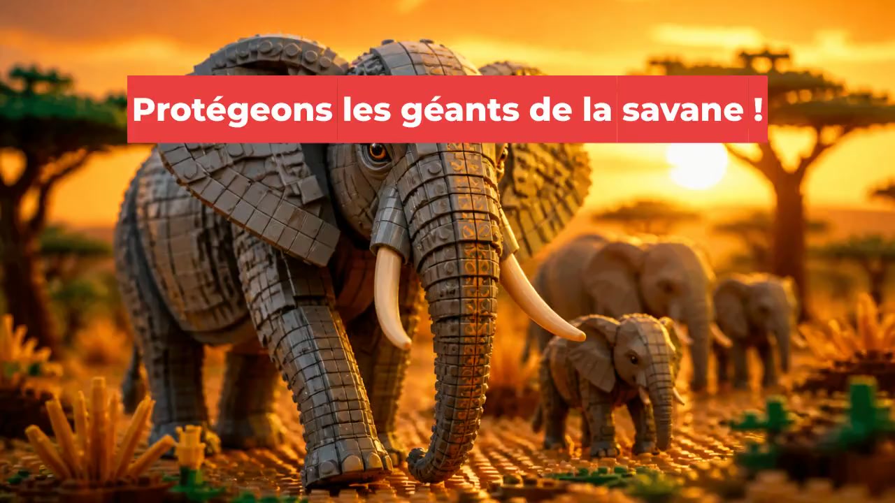 Protégeons les géants de la savane !