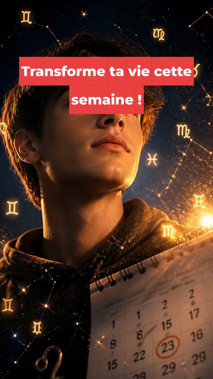 Transforme ta vie cette semaine !