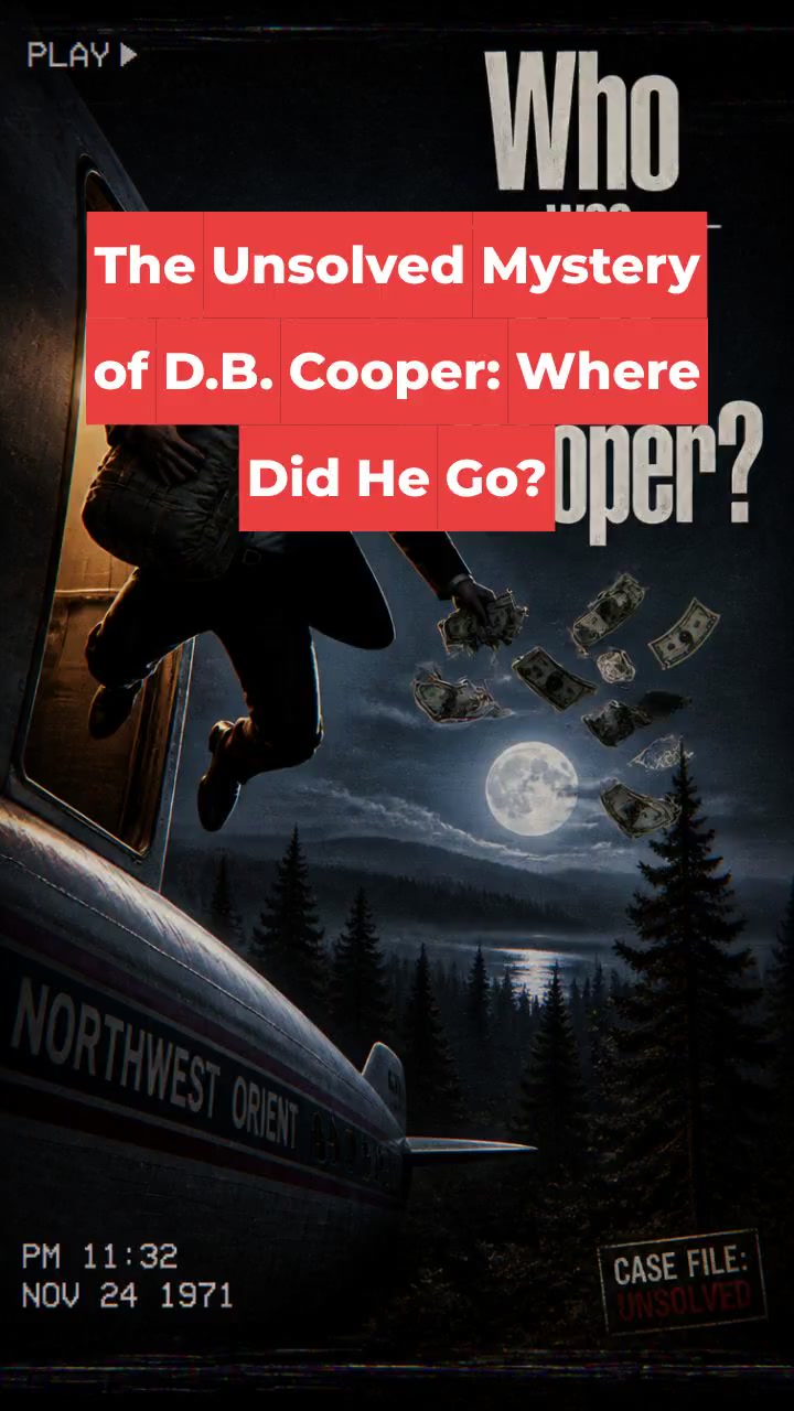 The Unsolved Mystery of D.B. Cooper: Where Did He Go?