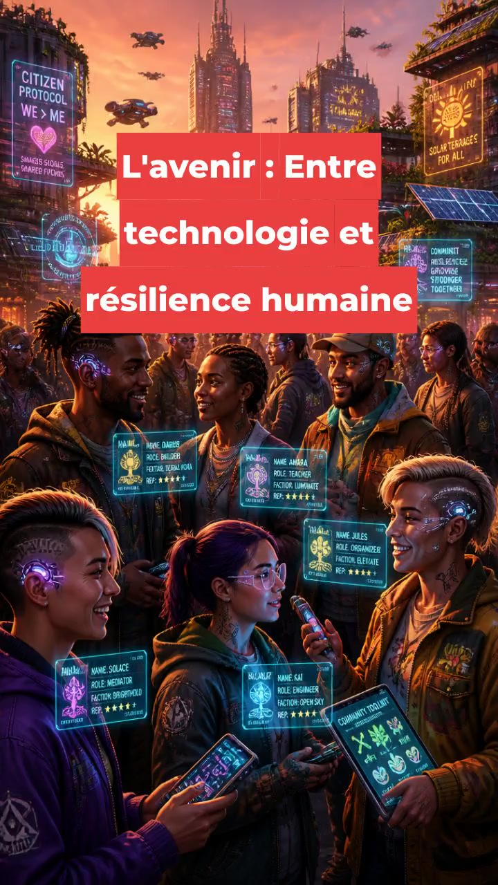 L'avenir : Entre technologie et résilience humaine