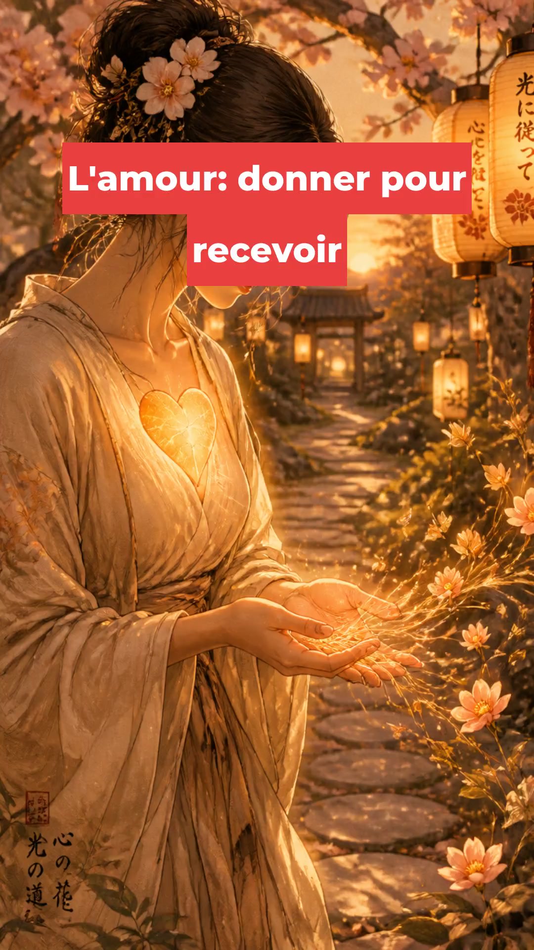 L'amour: donner pour recevoir