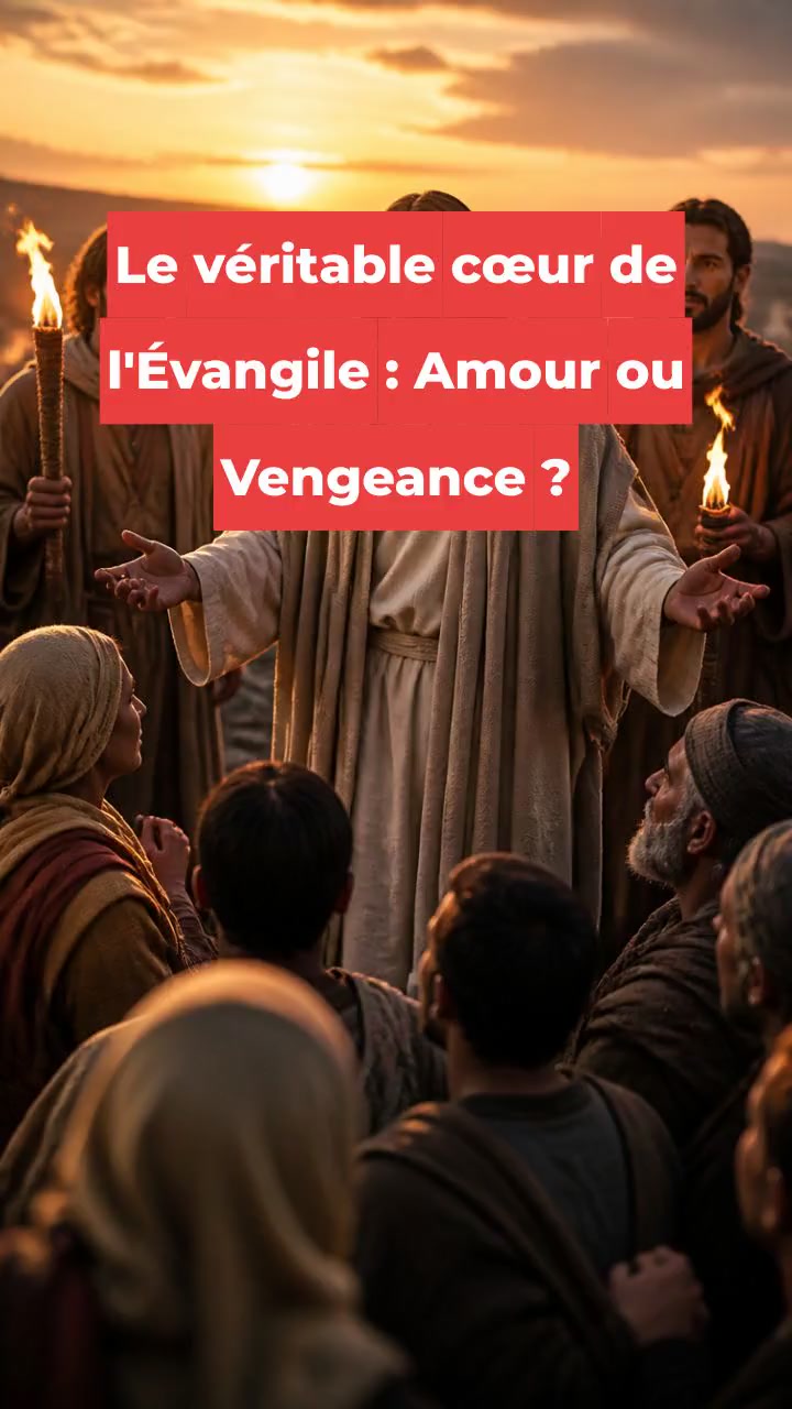 Le véritable cœur de l'Évangile : Amour ou Vengeance ?