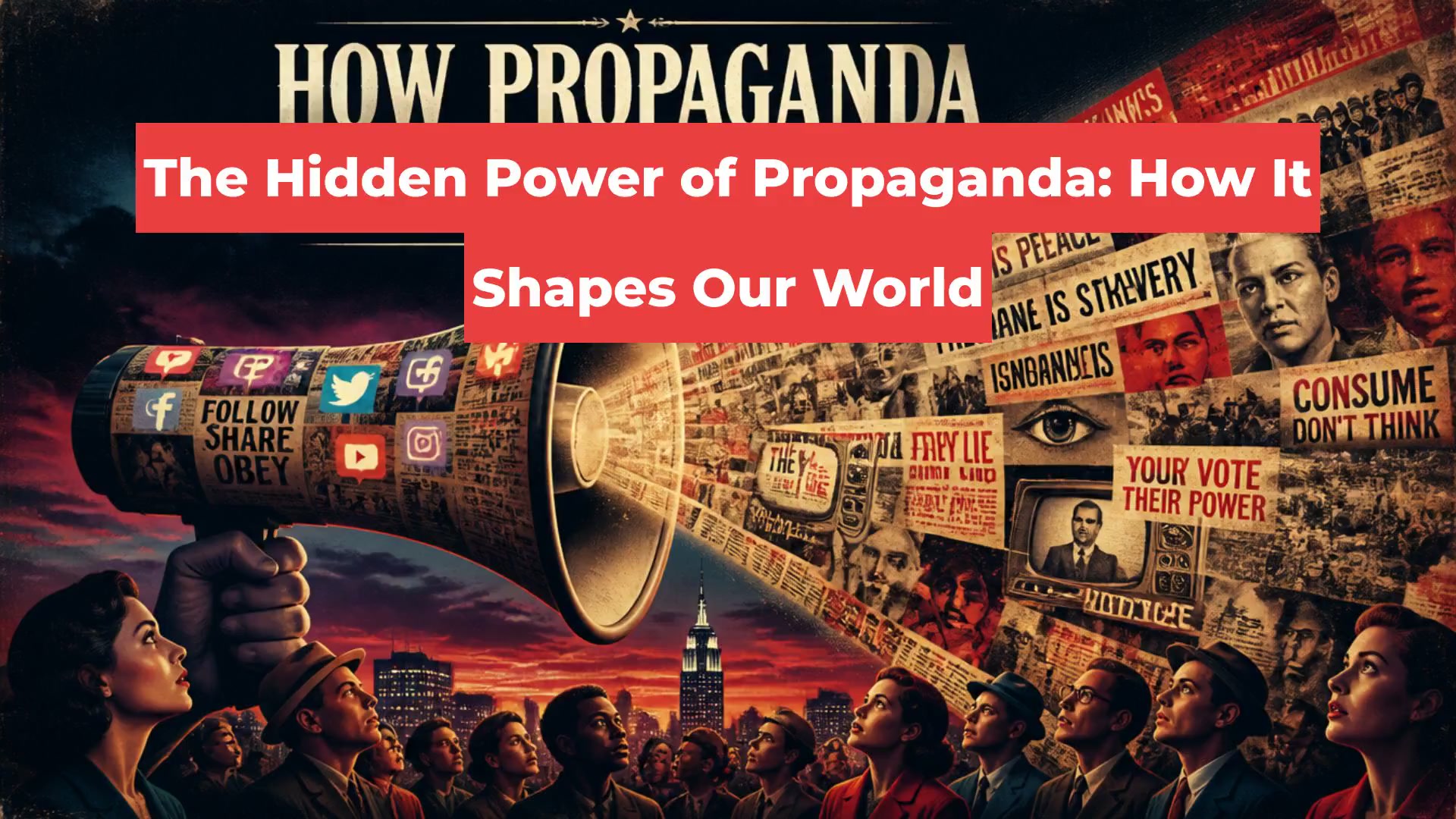 The Hidden Power of Propaganda: How It Shapes Our World