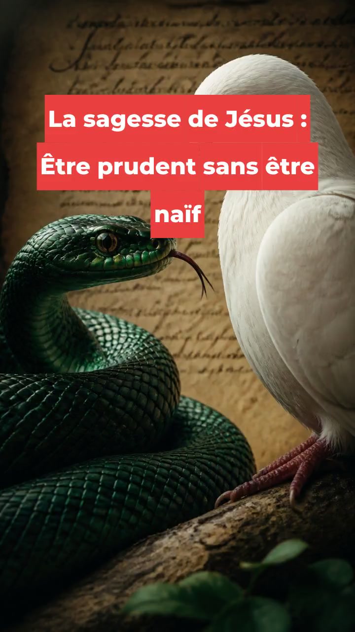 La sagesse de Jésus : Être prudent sans être naïf
