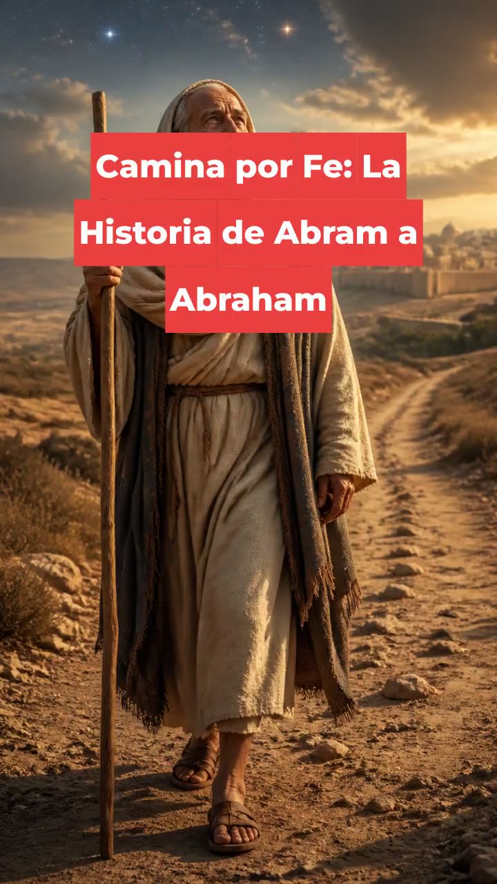Camina por Fe: La Historia de Abram a Abraham