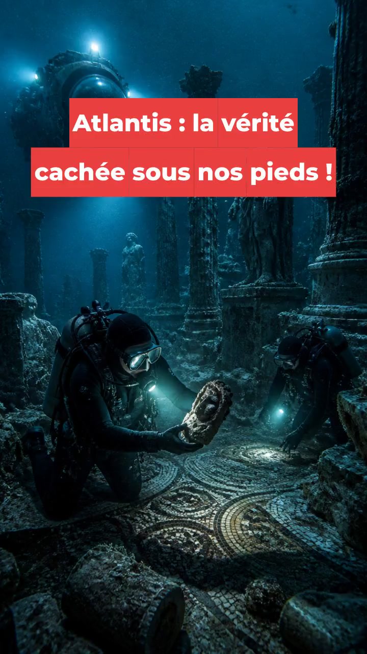 Atlantis : la vérité cachée sous nos pieds !