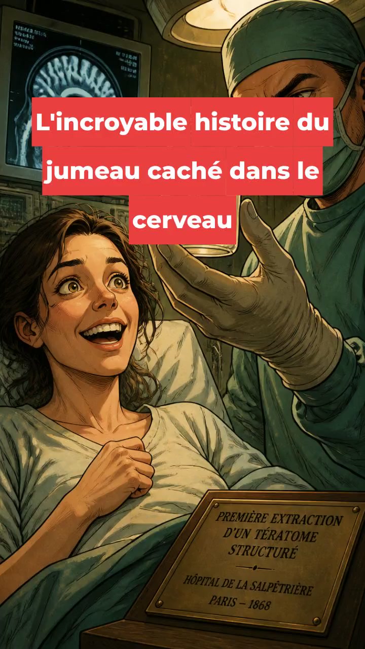 L'incroyable histoire du jumeau caché dans le cerveau