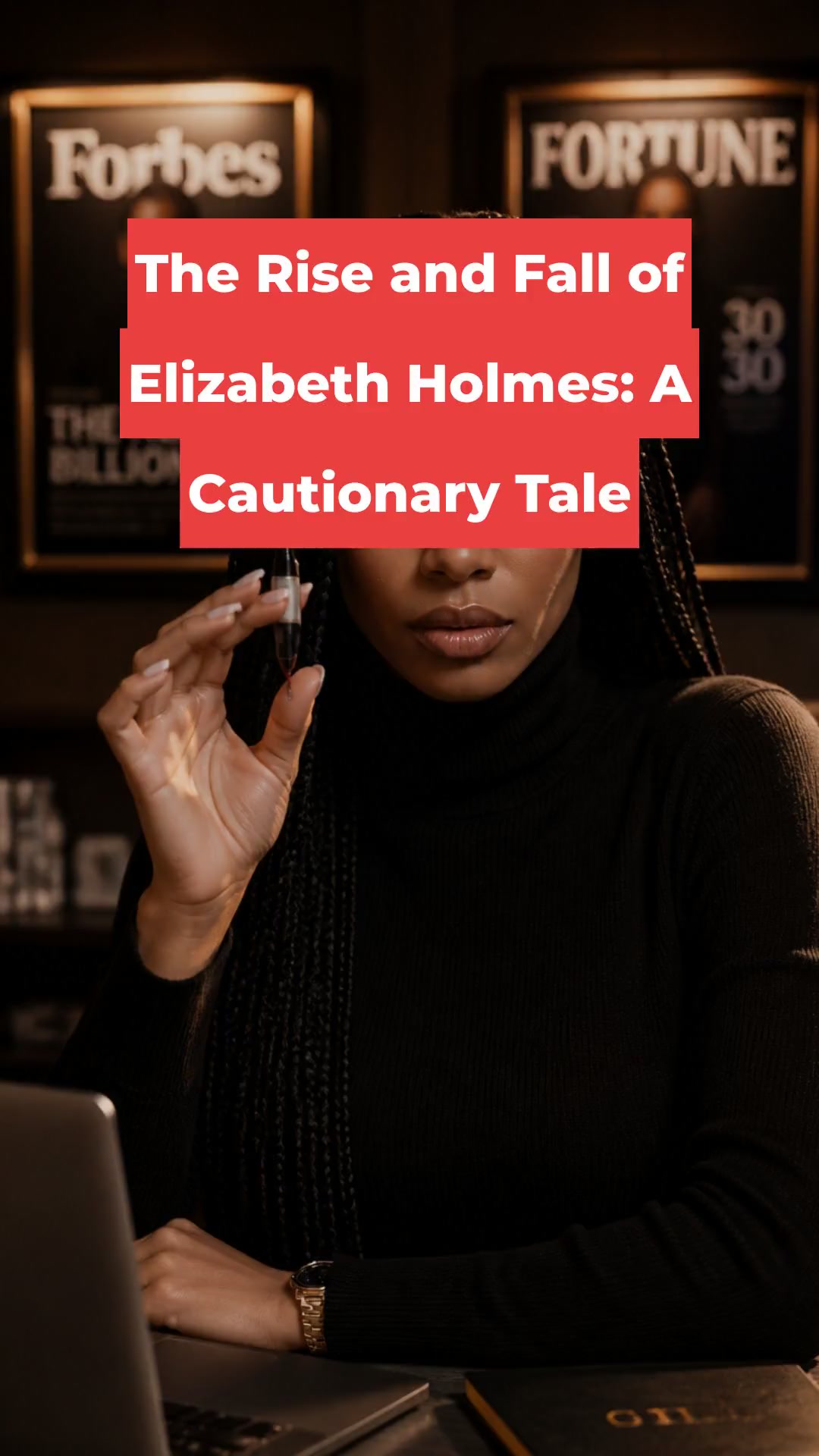 The Rise and Fall of Elizabeth Holmes: A Cautionary Tale