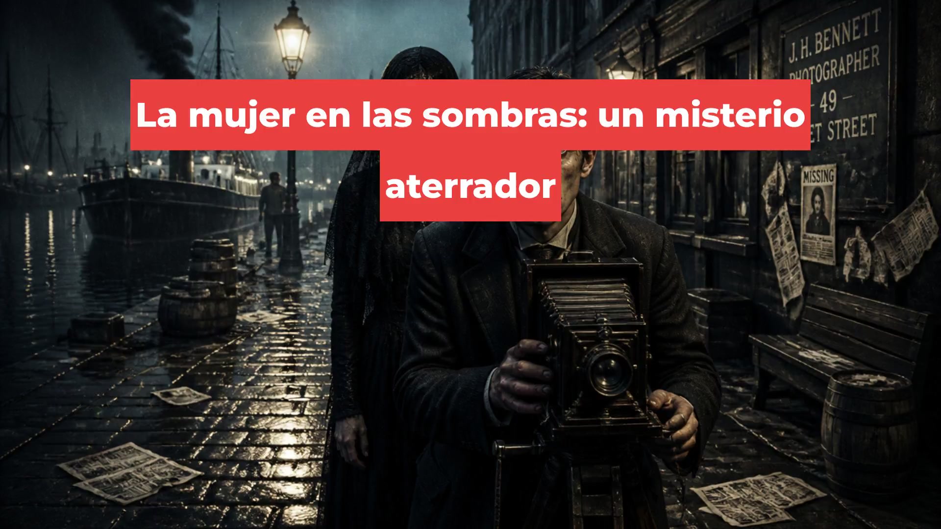 La mujer en las sombras: un misterio aterrador