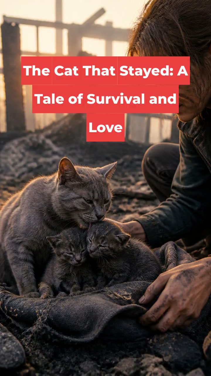 The Cat That Stayed: A Tale of Survival and Love