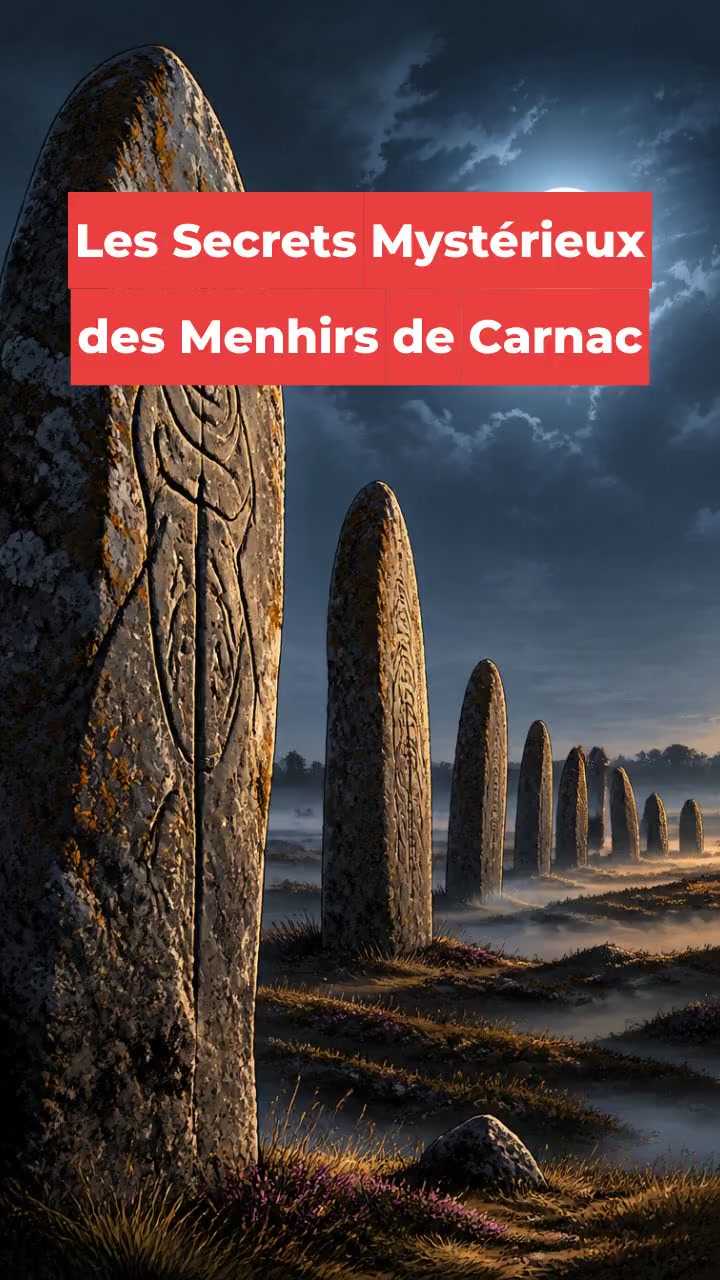 Les Secrets Mystérieux des Menhirs de Carnac