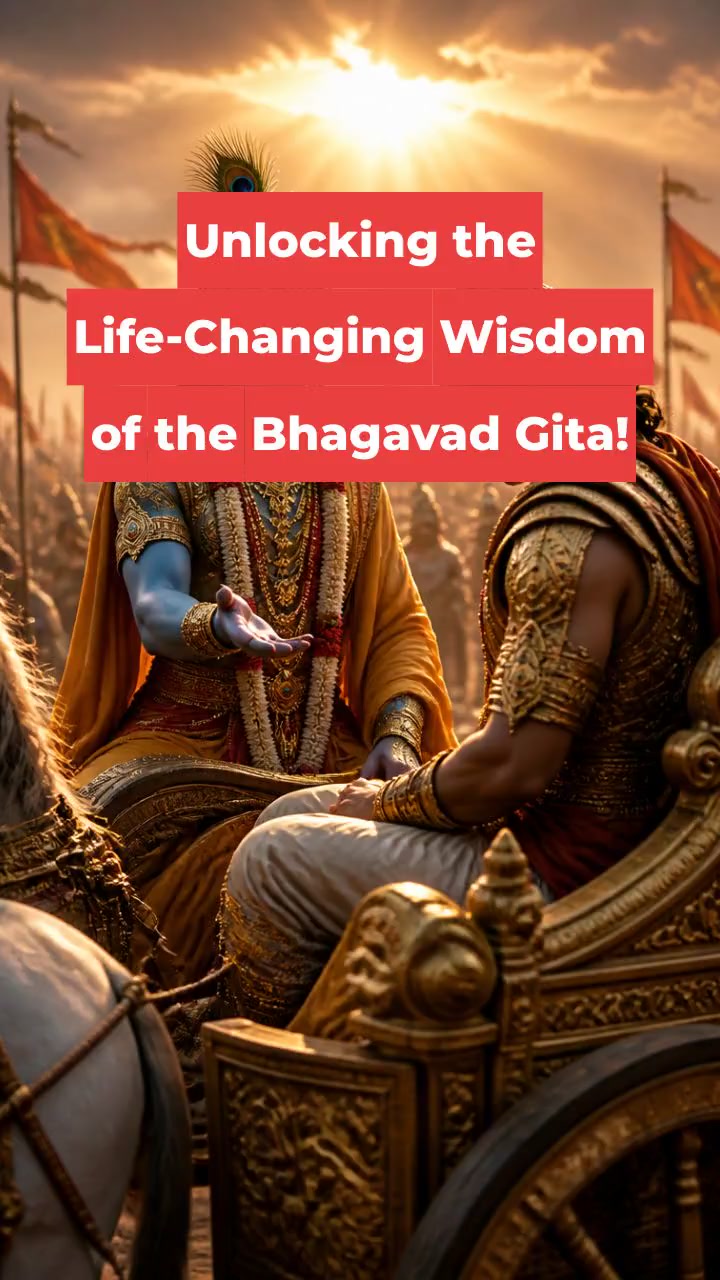 Unlocking the Life-Changing Wisdom of the Bhagavad Gita!