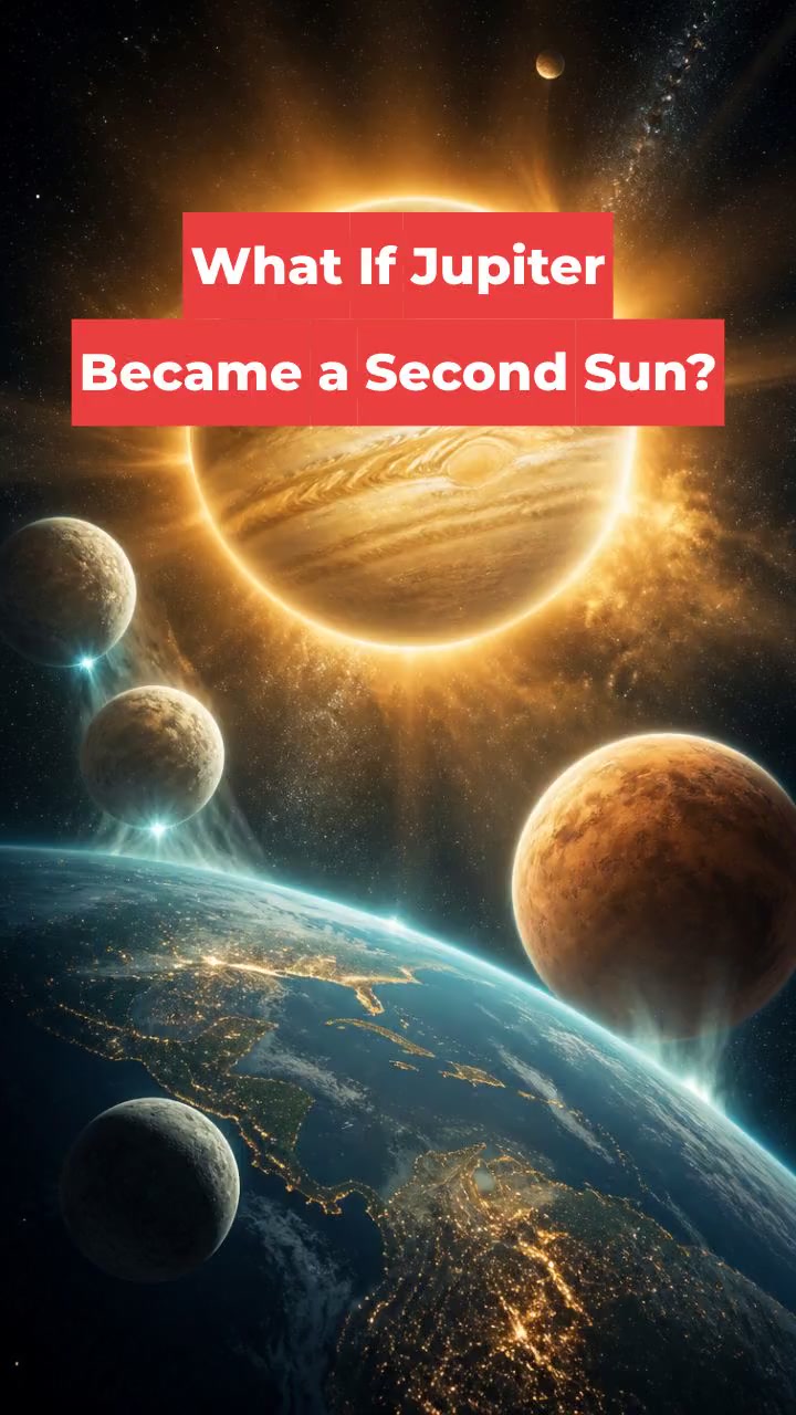 What If Jupiter Became a Second Sun?