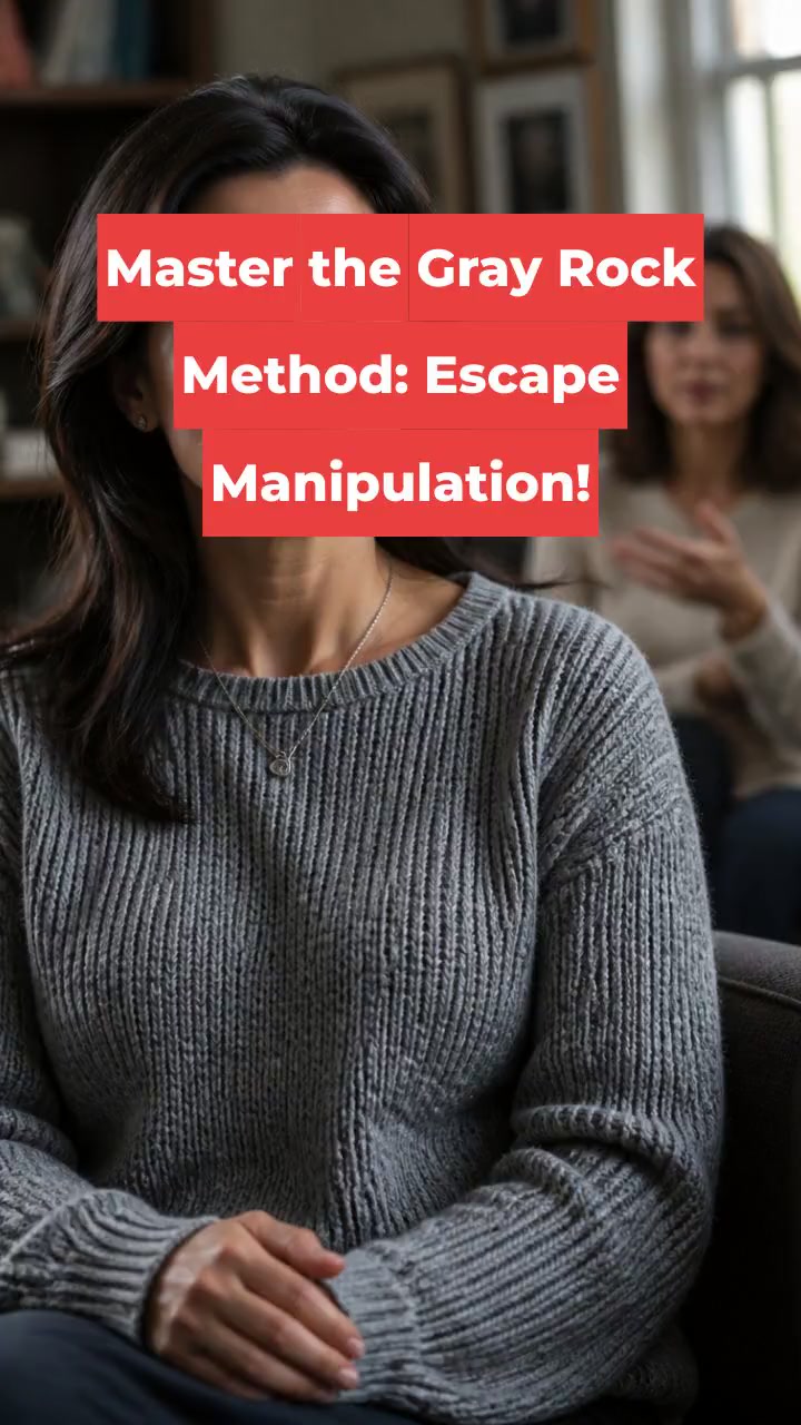 Master the Gray Rock Method: Escape Manipulation!