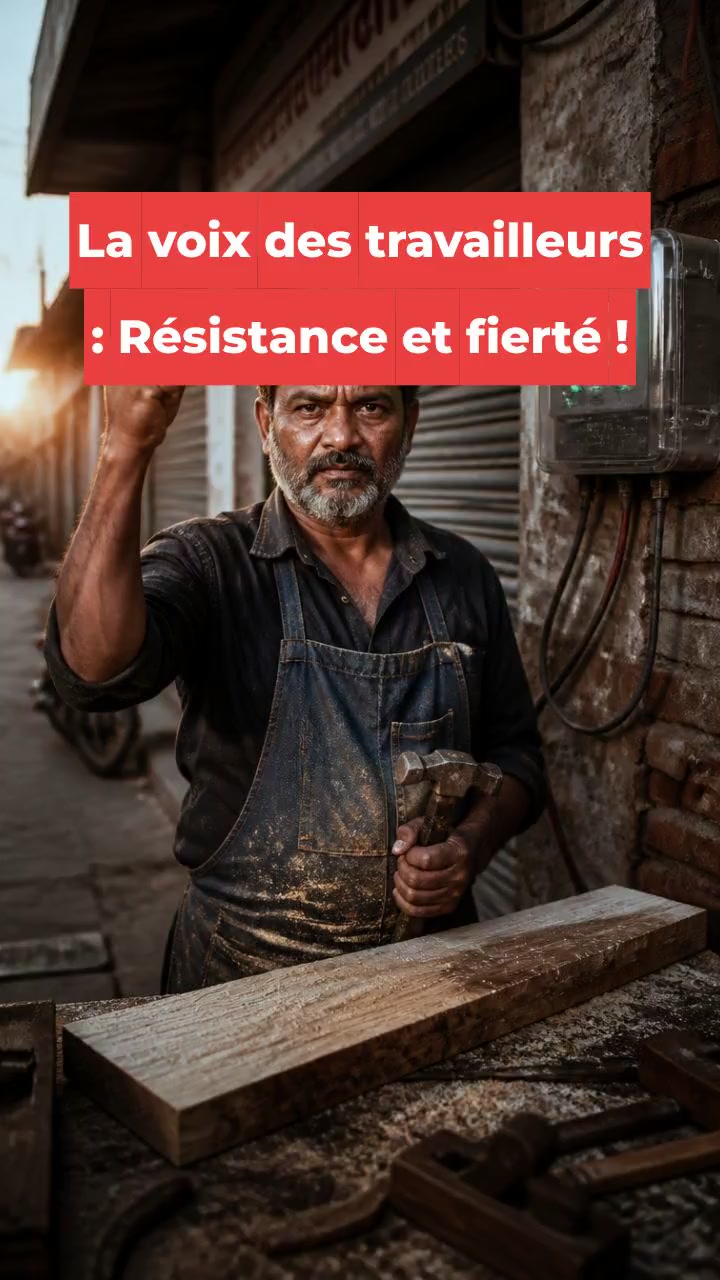 La voix des travailleurs : Résistance et fierté !