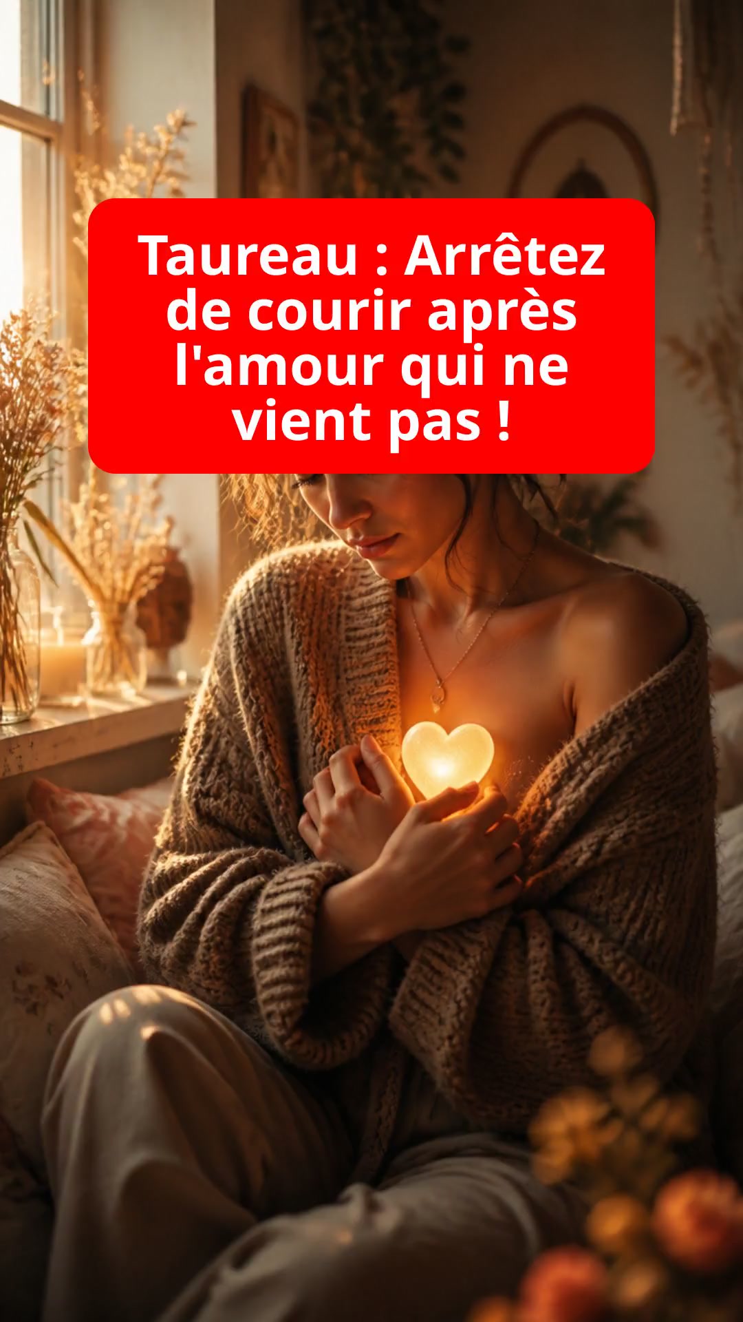 Taureau : Arrêtez de courir après l'amour qui ne vient pas !
