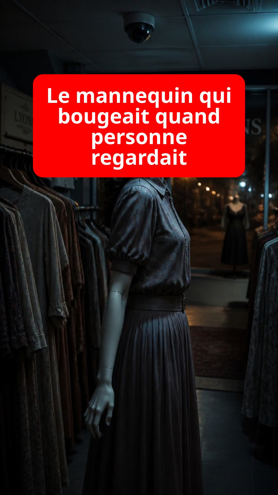 Le mannequin qui a terrifié ma nuit !