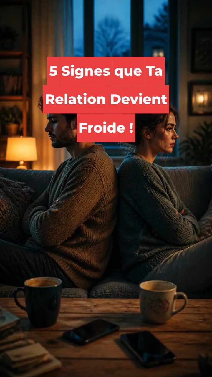 5 Signes que Ta Relation Devient Froide !