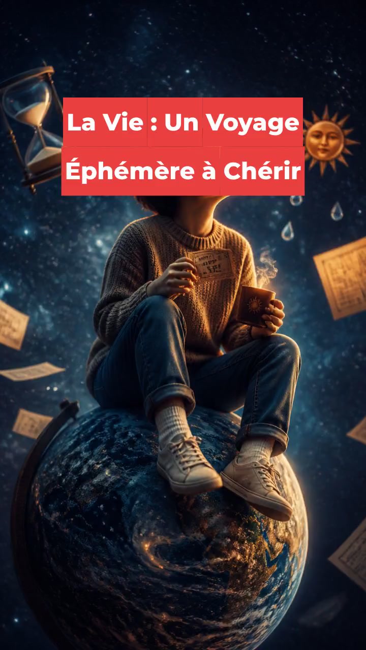 La Vie : Un Voyage Éphémère à Chérir